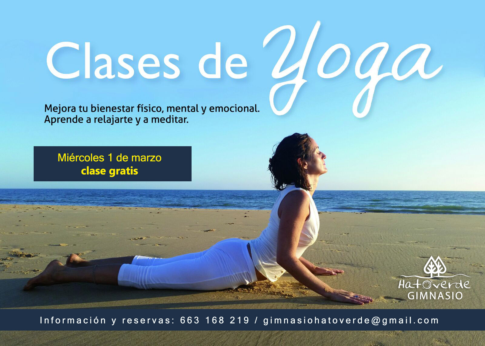 Clases de yoga en el Gimnasio Hato Verde