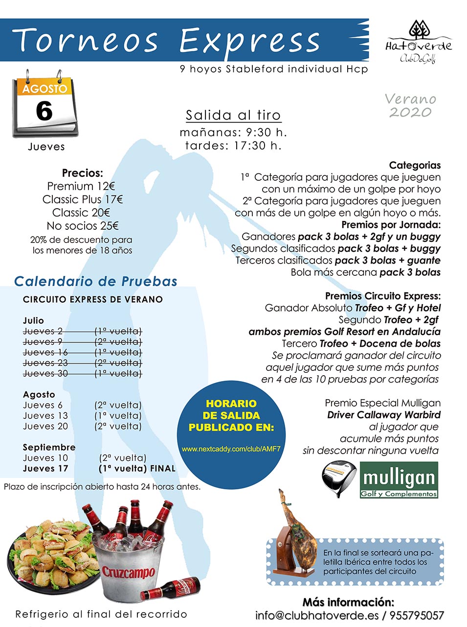 Torneo express 6 de agosto