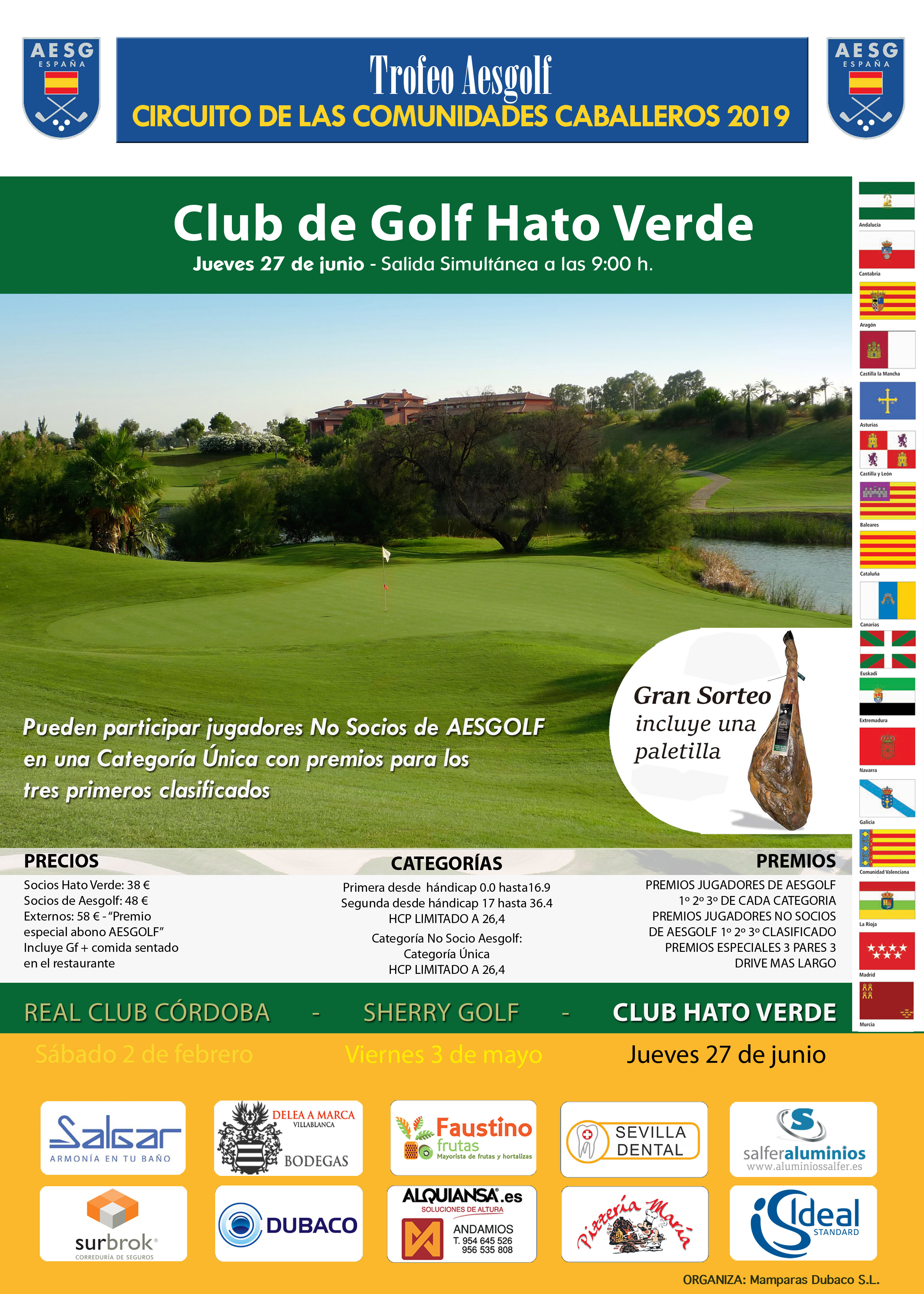 Trofeo Aesgolf Circuito de las comunidades caballeros 2019