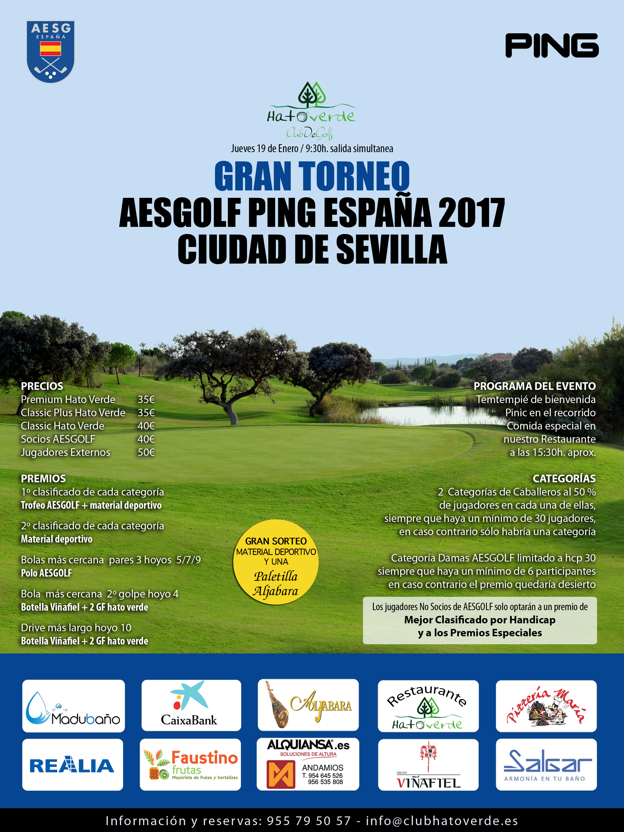 Gran Torneo AESGOLF PING ESPAÑA 2017