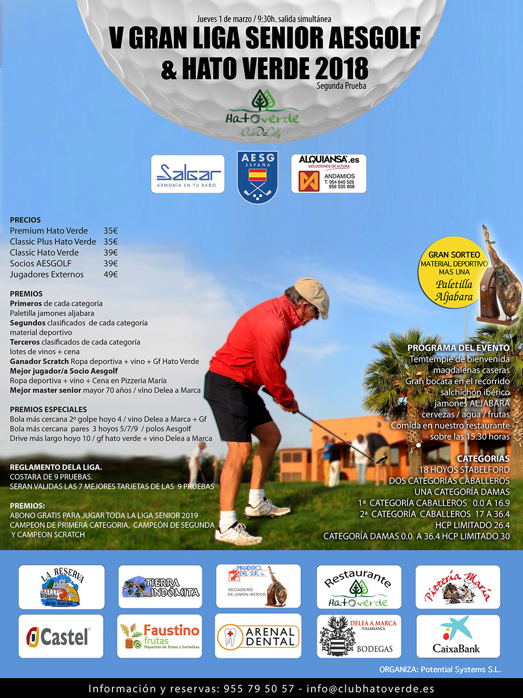 V GRAN LIGA SENIOR AESGOLF & HATO VERDE