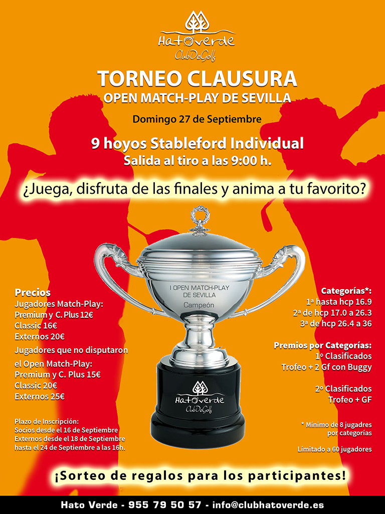 Torneo Clausura Open Match Play de Sevilla