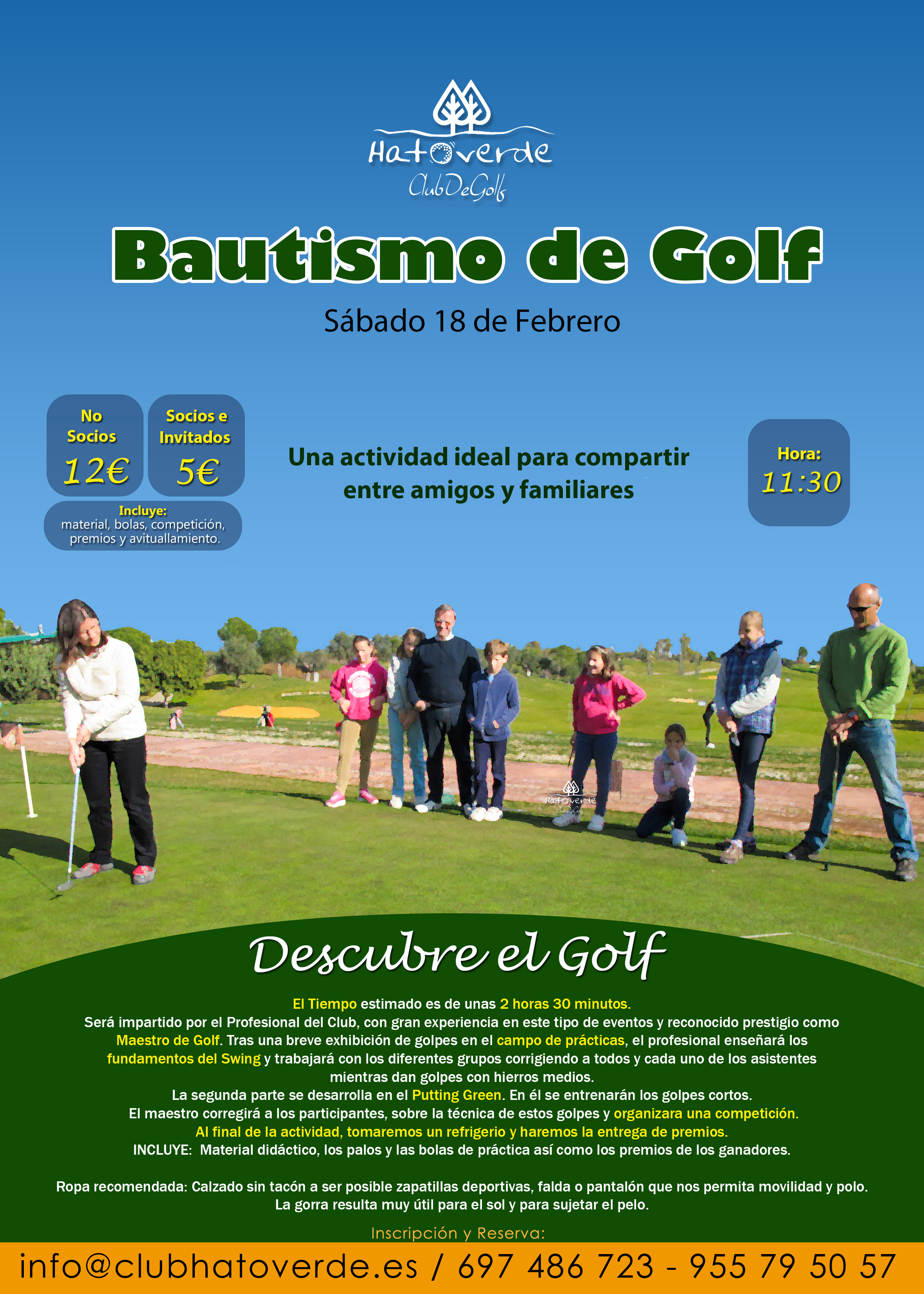 Bautismo de golf