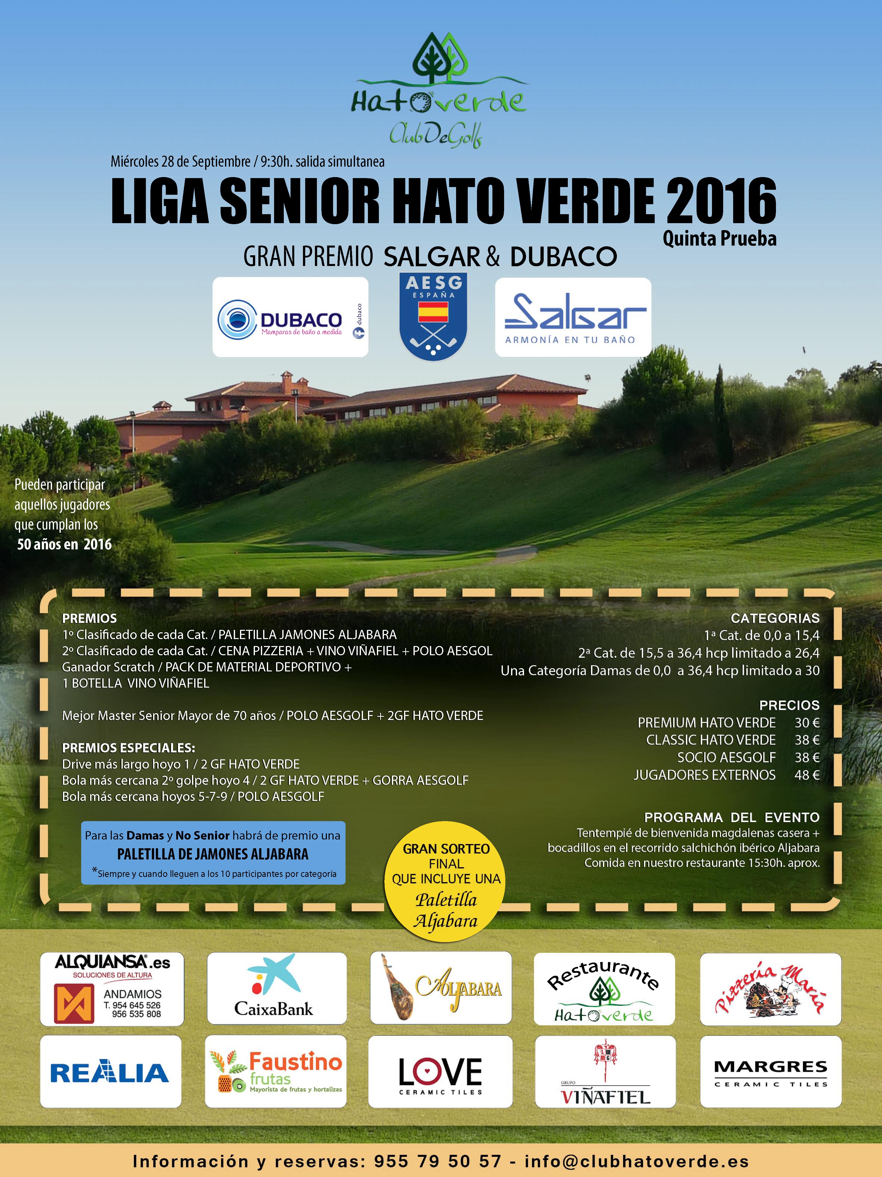 LIGA SENIOR HATO VERDE 5ª JORNADA