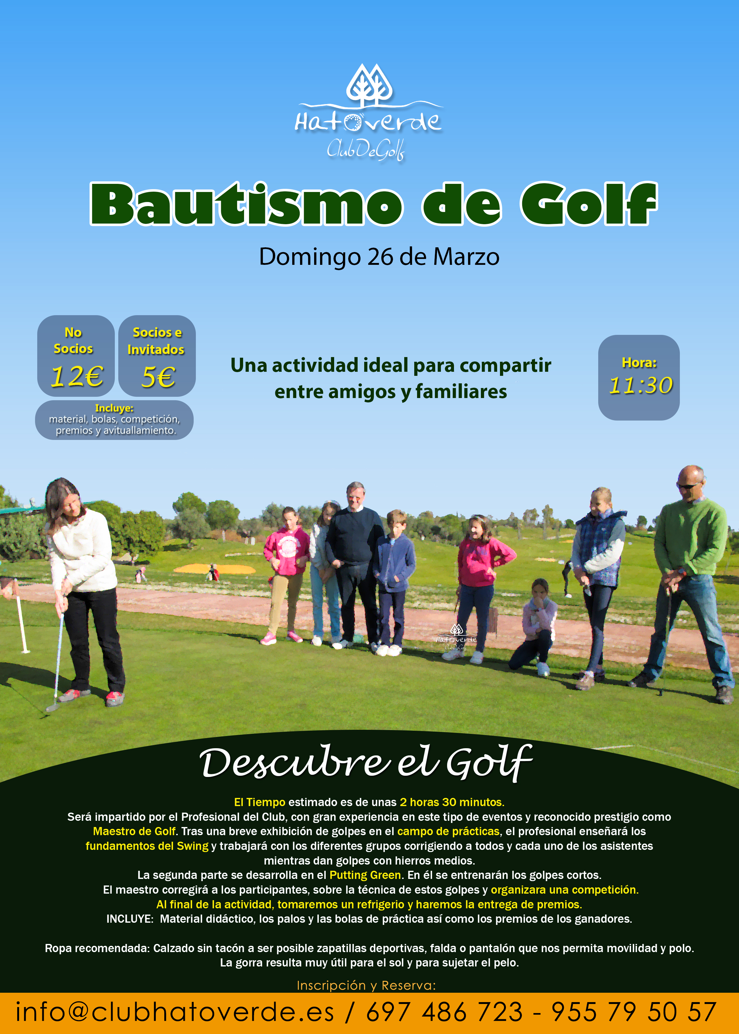 Bautismo de golf