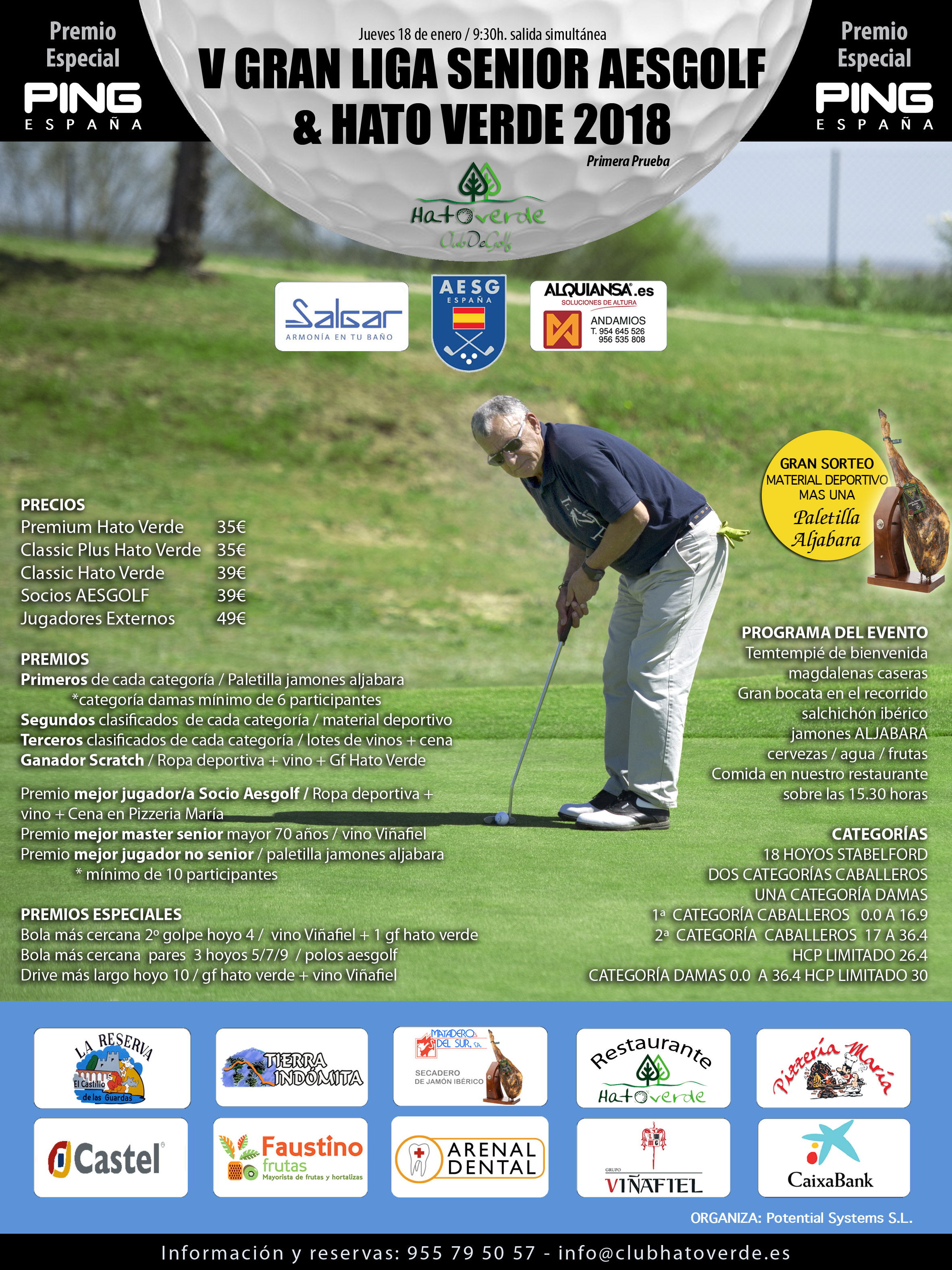 1ª Prueba V Gran Liga Senior hato verde Aesgolf