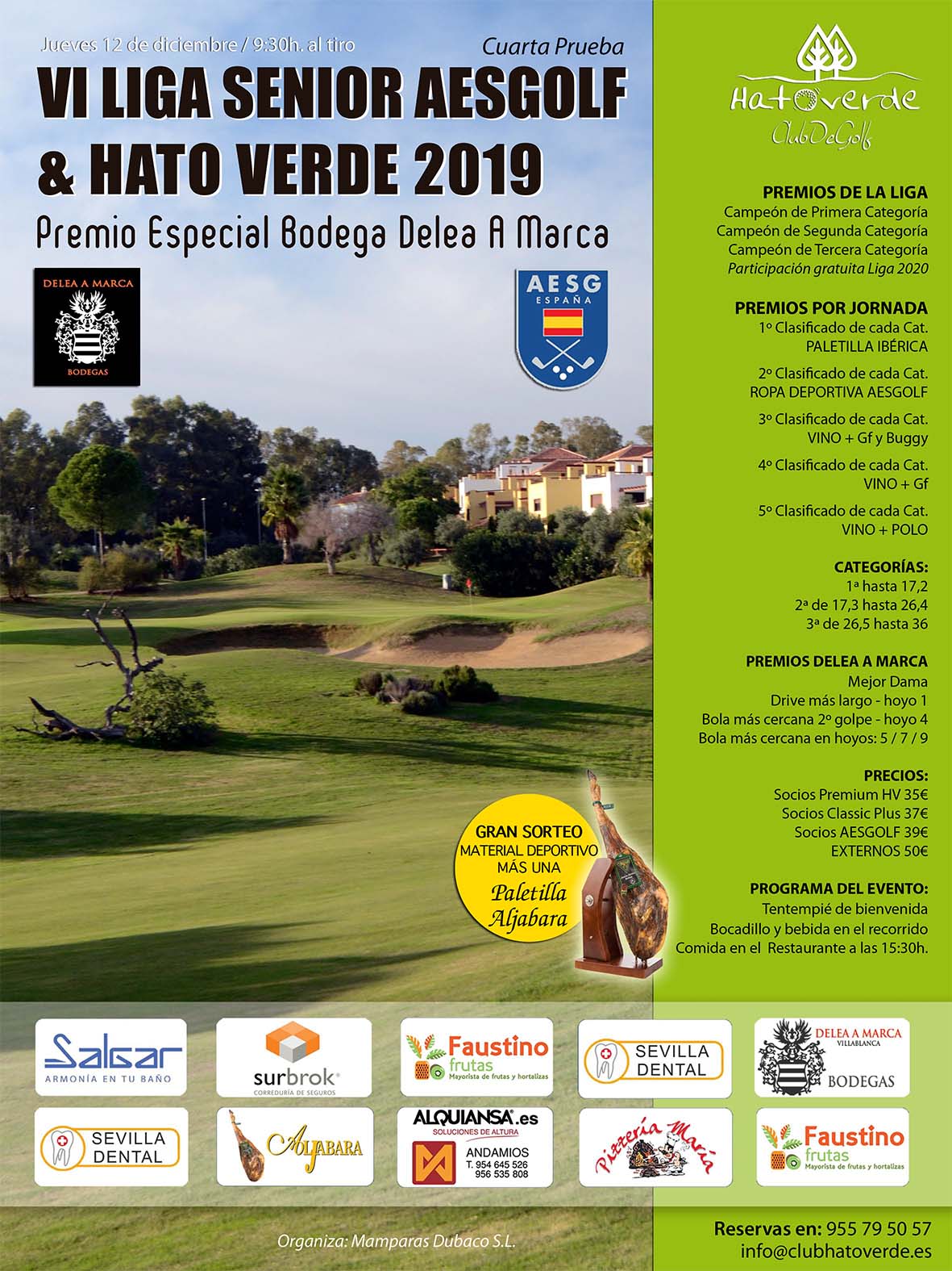 VI Liga Senior Aesgolf Hato Verde