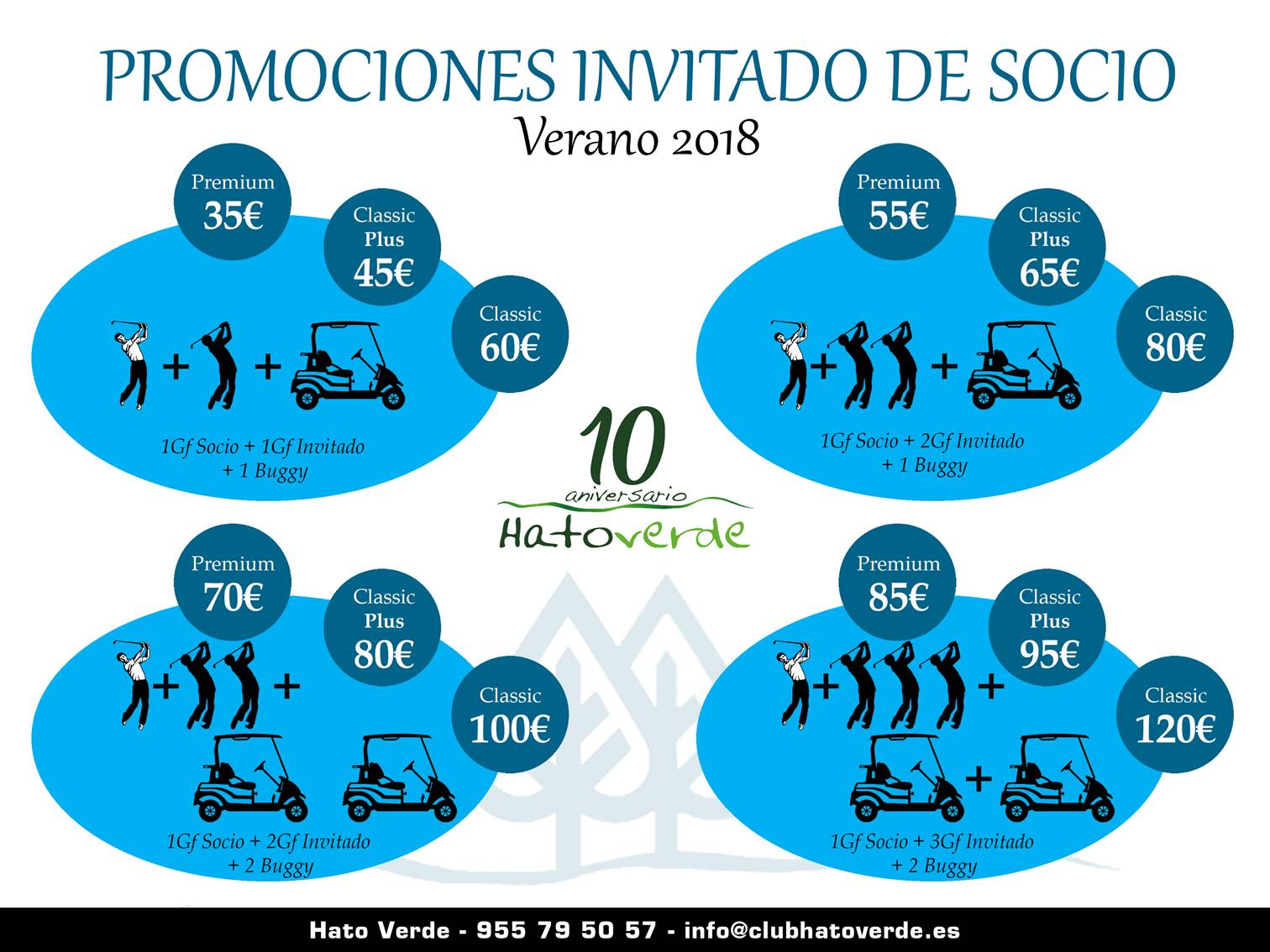 Promociones Invitado de socio verano 2018