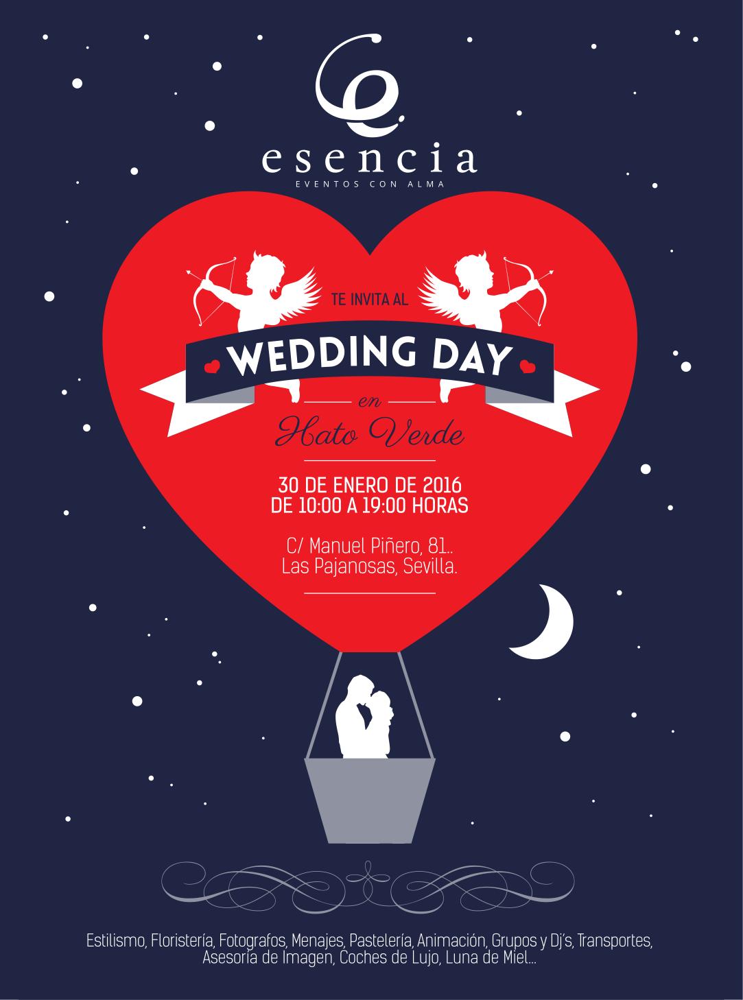 EVENTOS ESENCIA OS INVITA A SU WEDDING DAY EN HATO VERDE