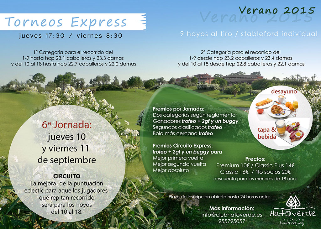 6ª JORNADA TORNEO EXPRESS