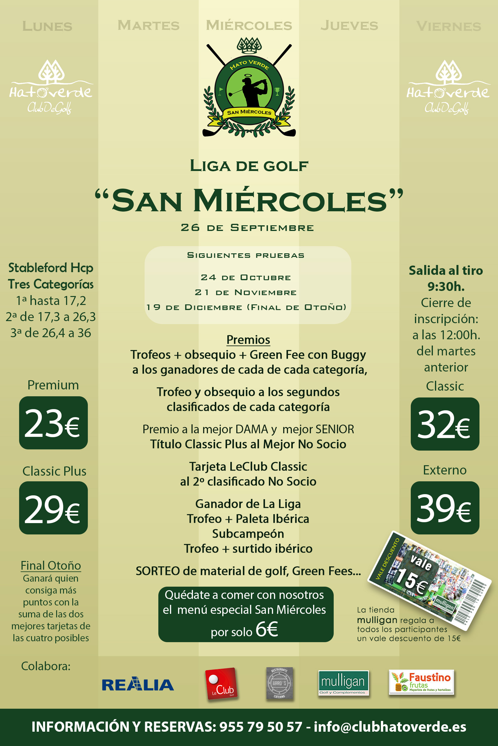 LIGA SAN MIÉRCOLES